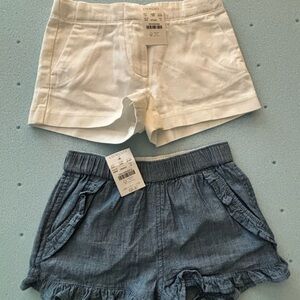 Crewcuts Denim Blue & White Shorts